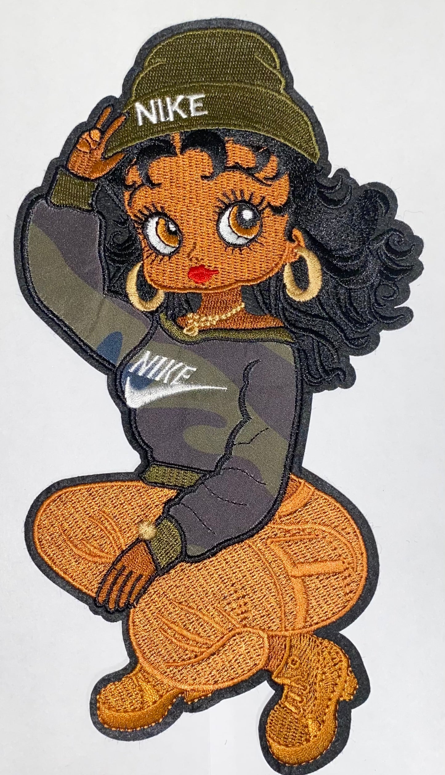 Large Luxury Army Girl