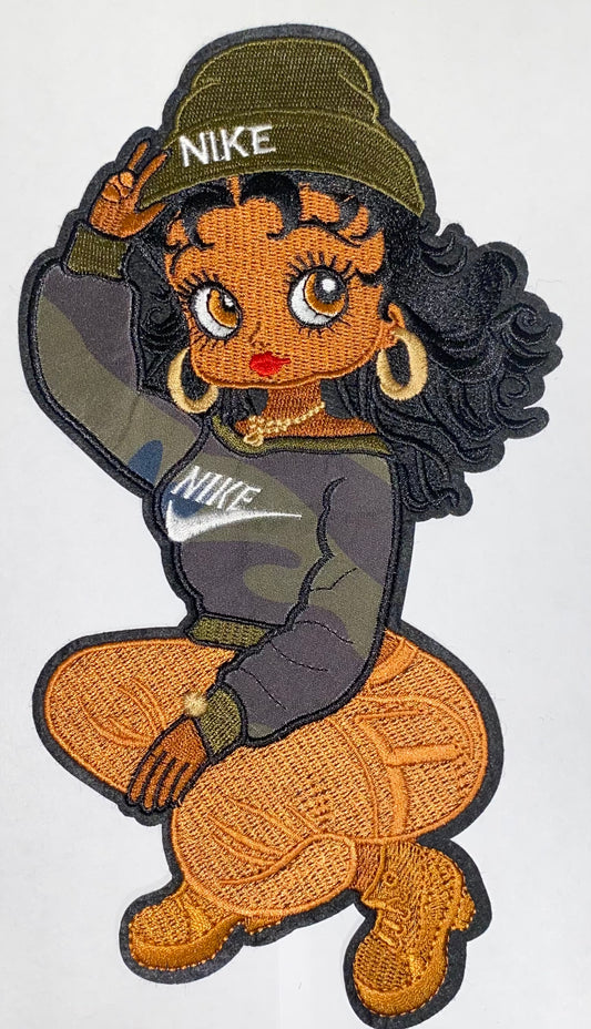 Large Luxury Army Girl