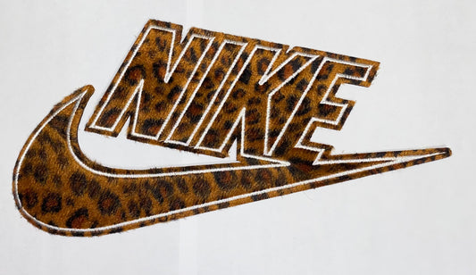 Large Luxury Leopard print “check”